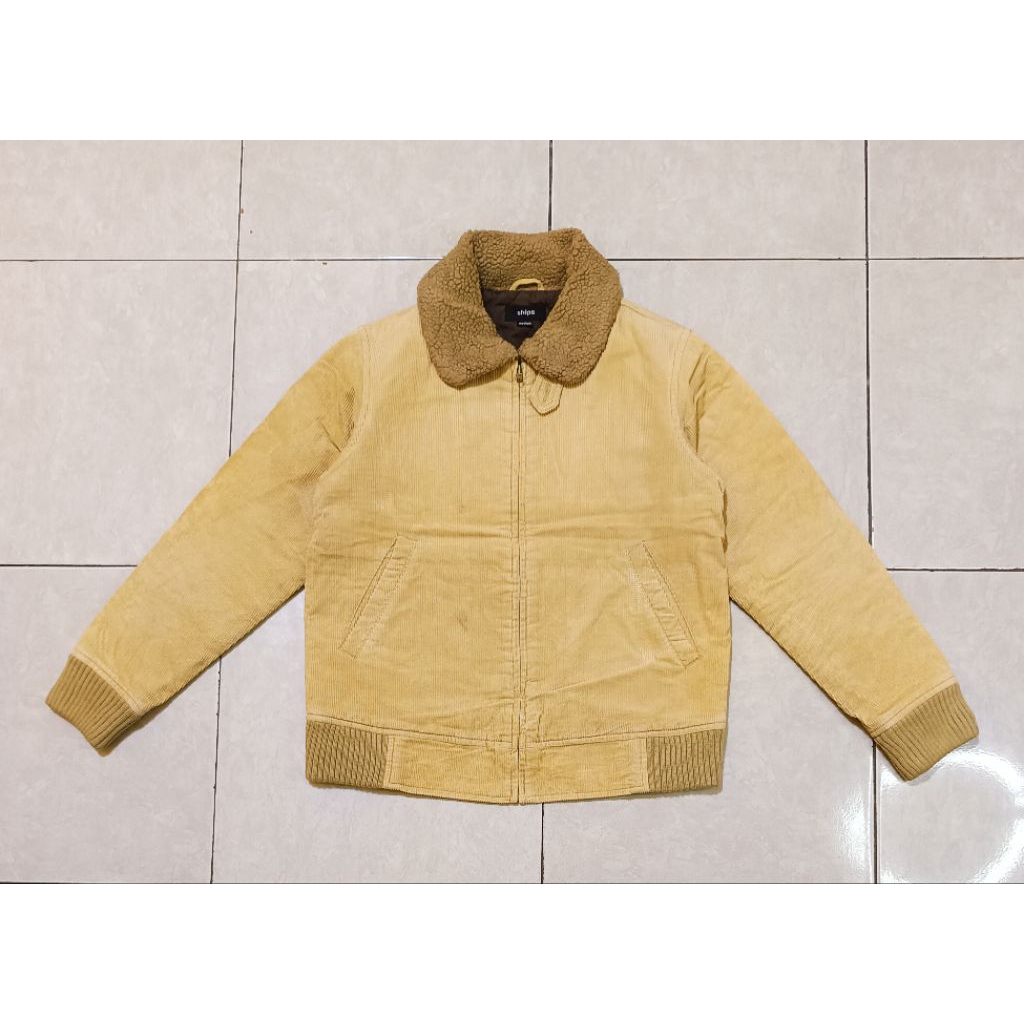 Casual Corduroy Jacket Ships*