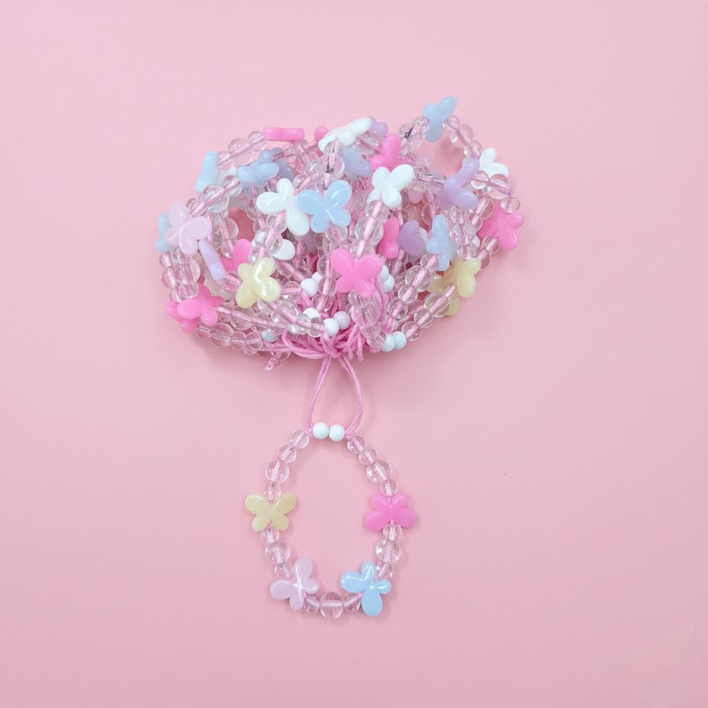 12 Pcs (1Lusin) Gelang Tali Grosir | Gelang Tali Manik Manik | Gelang Remaja Grosir /Gelang Anak Gro