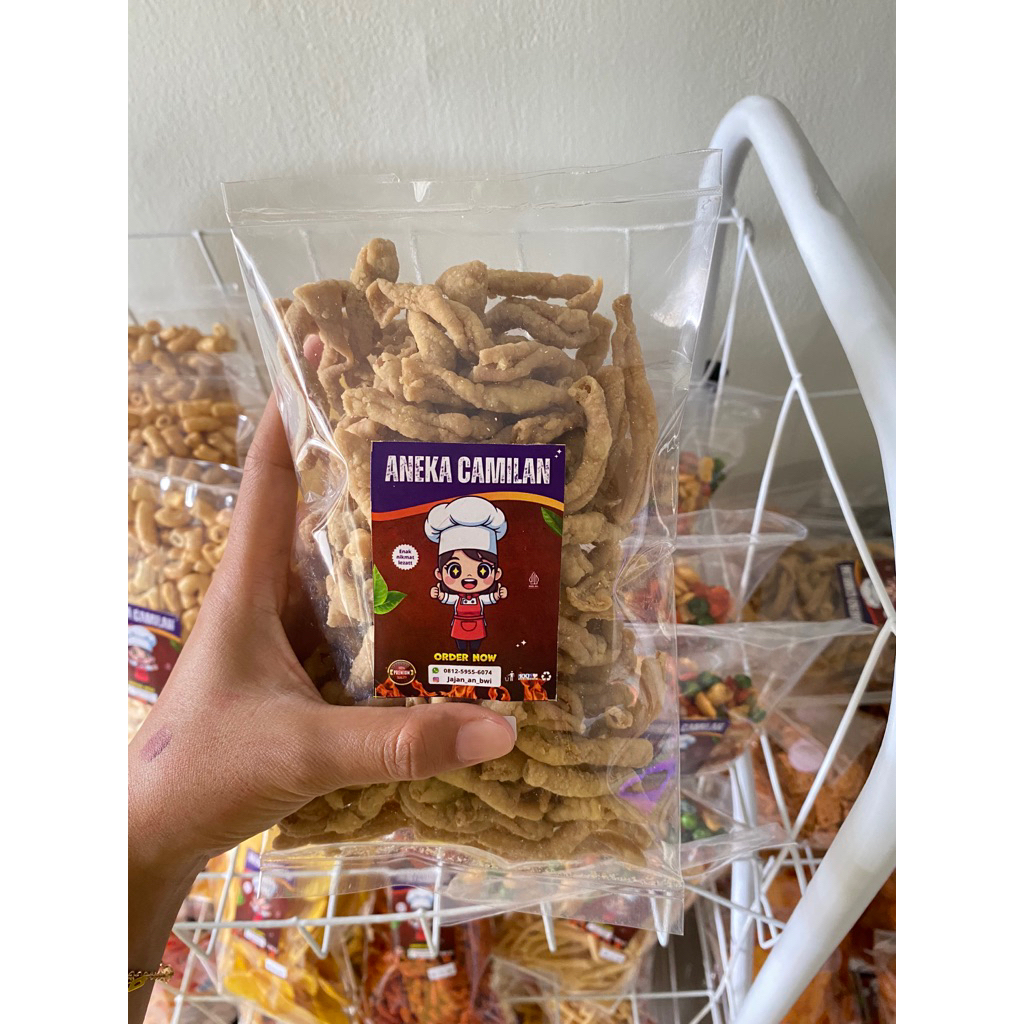 Keripik Usus / Usus ayam / keripik usus kriuk