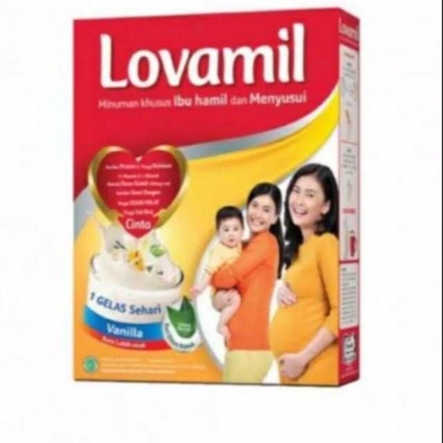 LOVAMIL HAMIL MENYUSUI COKLAT 24*120G
