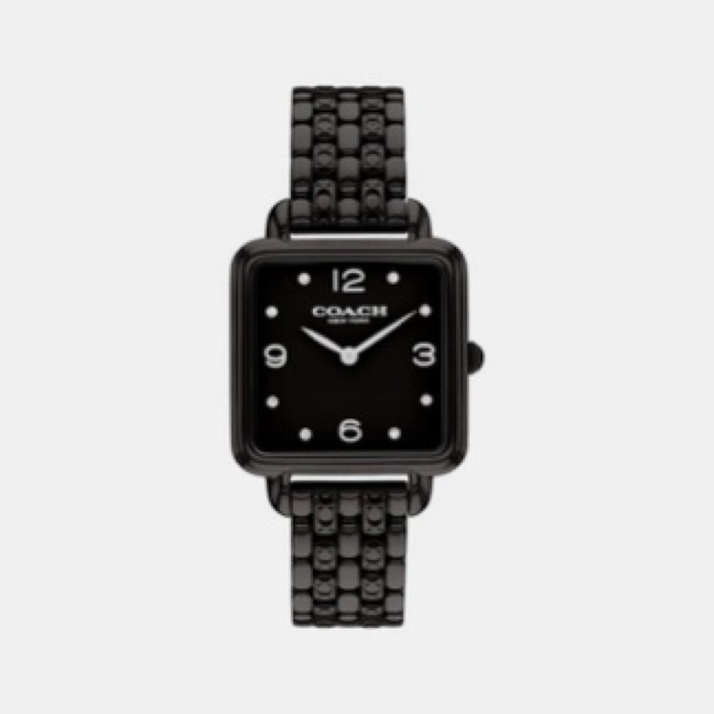 JAM TANGAN COACH RANTAI HITAM NBU