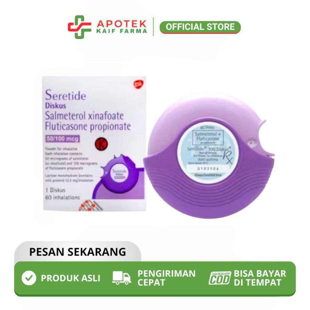 Ready seretide Diskus 50/100 original