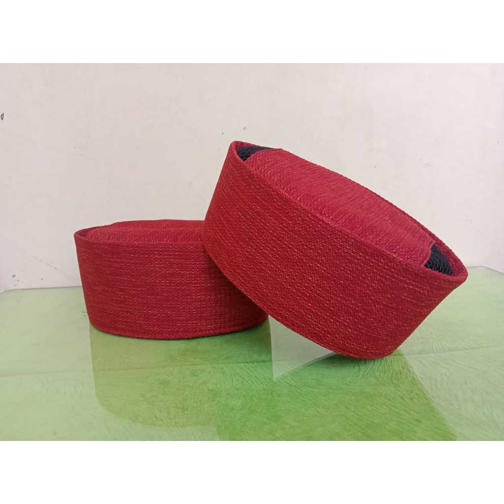 Peci Songkok Pria | Kopiah Songkok Model Terbaru | Kopiah / Peci Songkok Merah