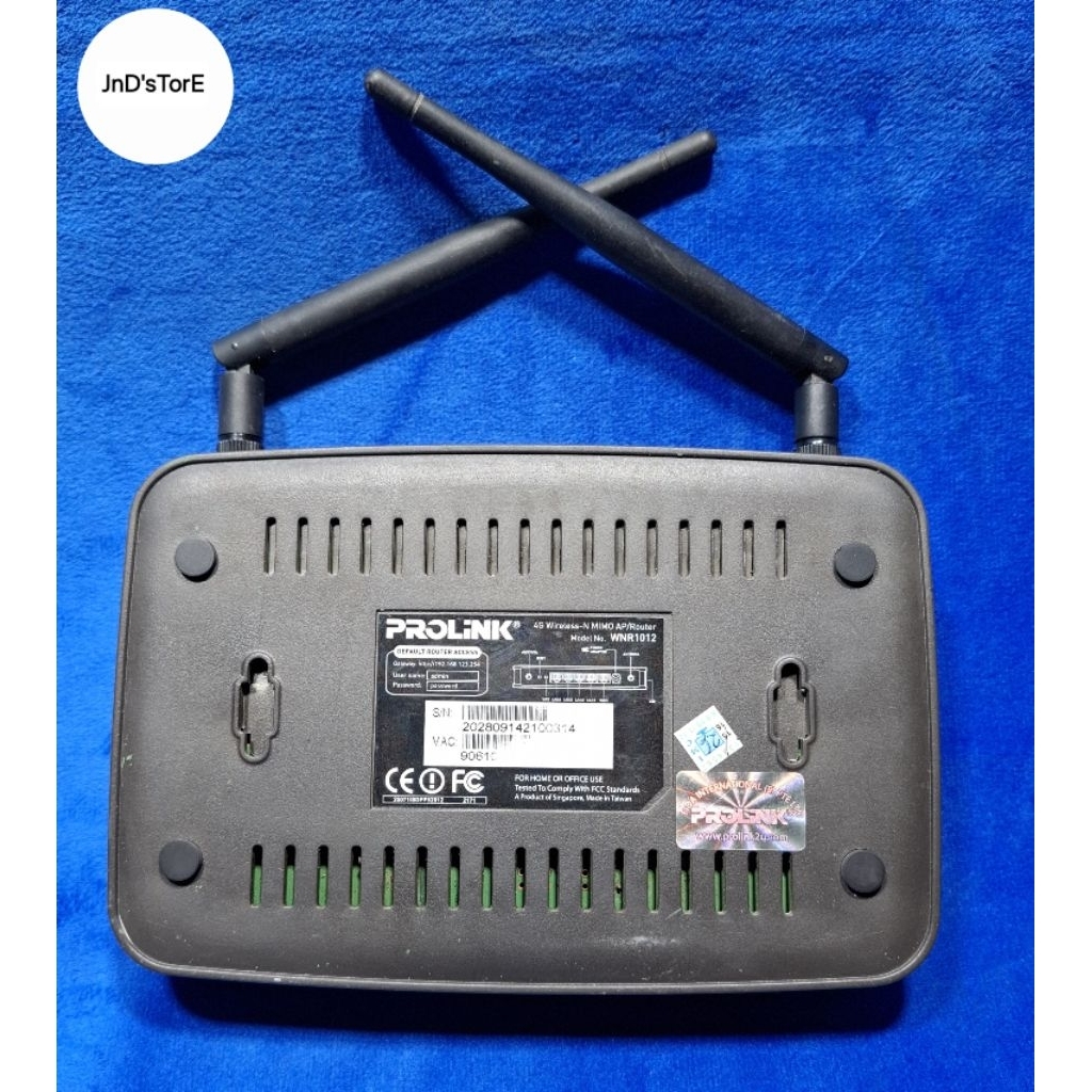 Wifi Modem PROLINK WNR1012 4G Wireless Router