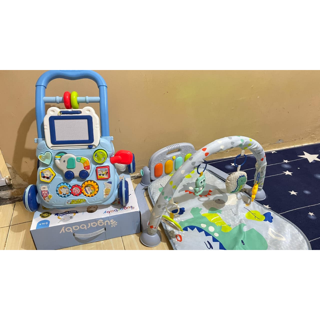 Baby Walker & Baby Playmat - Sugar Baby Second
