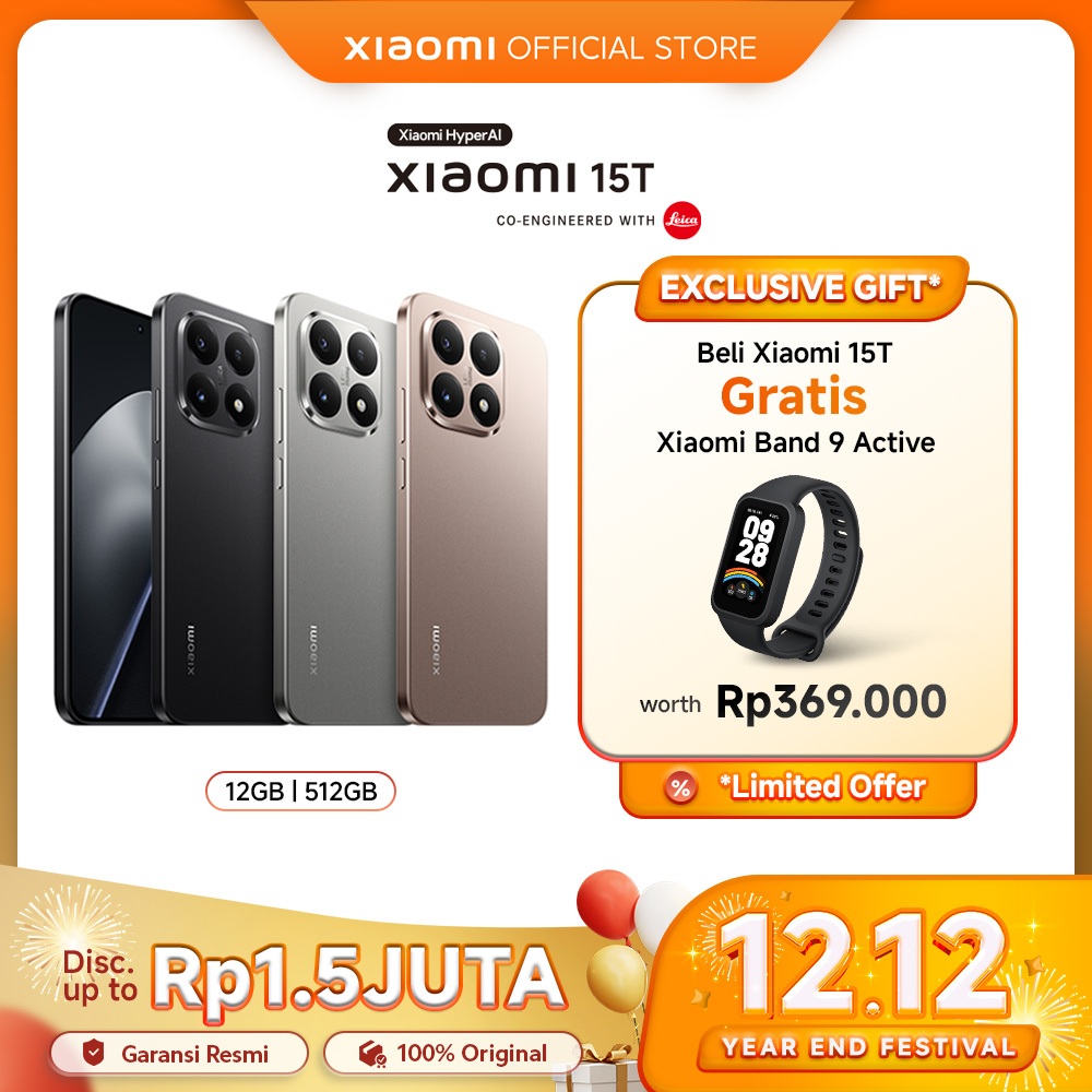 Xiaomi 15T (12/512GB) / Xiaomi 15T Pro (12/512GB) | Leica Summilux optical lens Dimensity 8400-Ultra