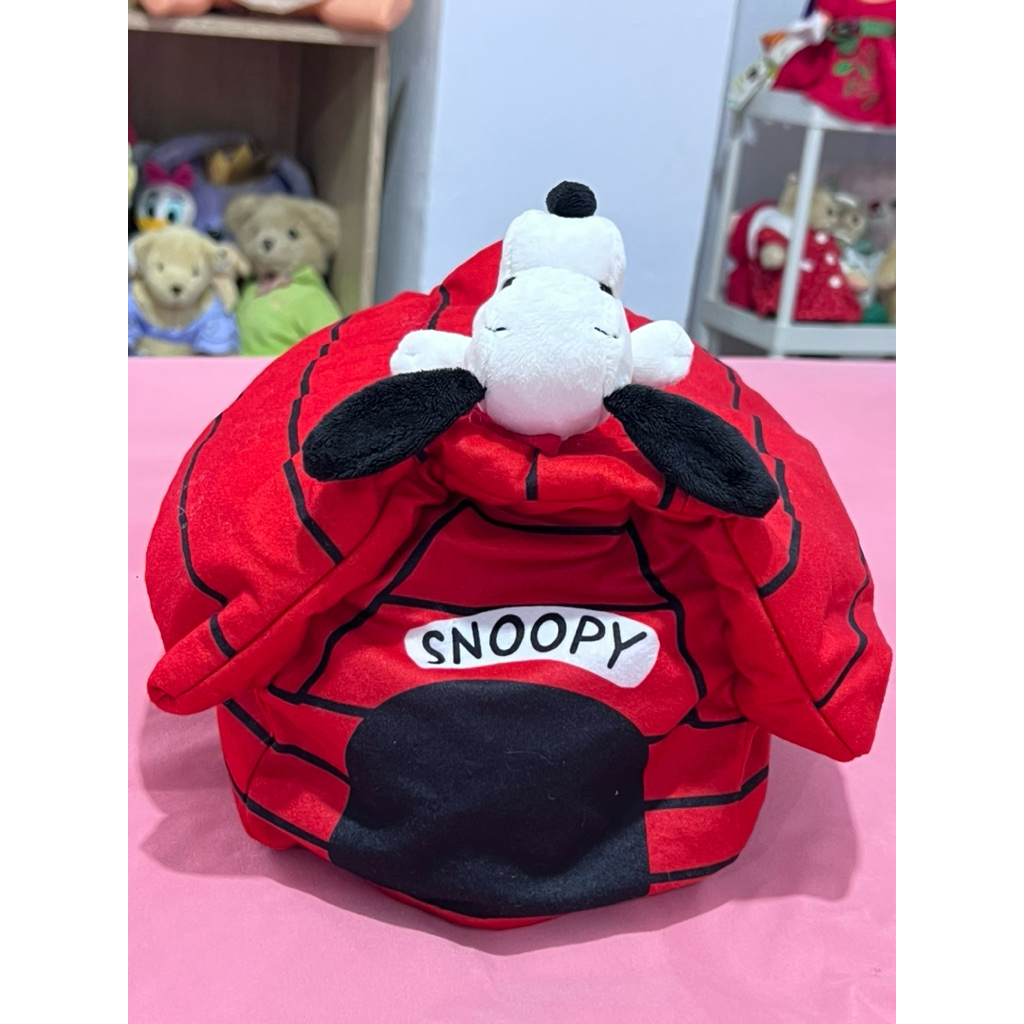 Tempat Tisu Rumah Boneka Snoopy 30 Cm
