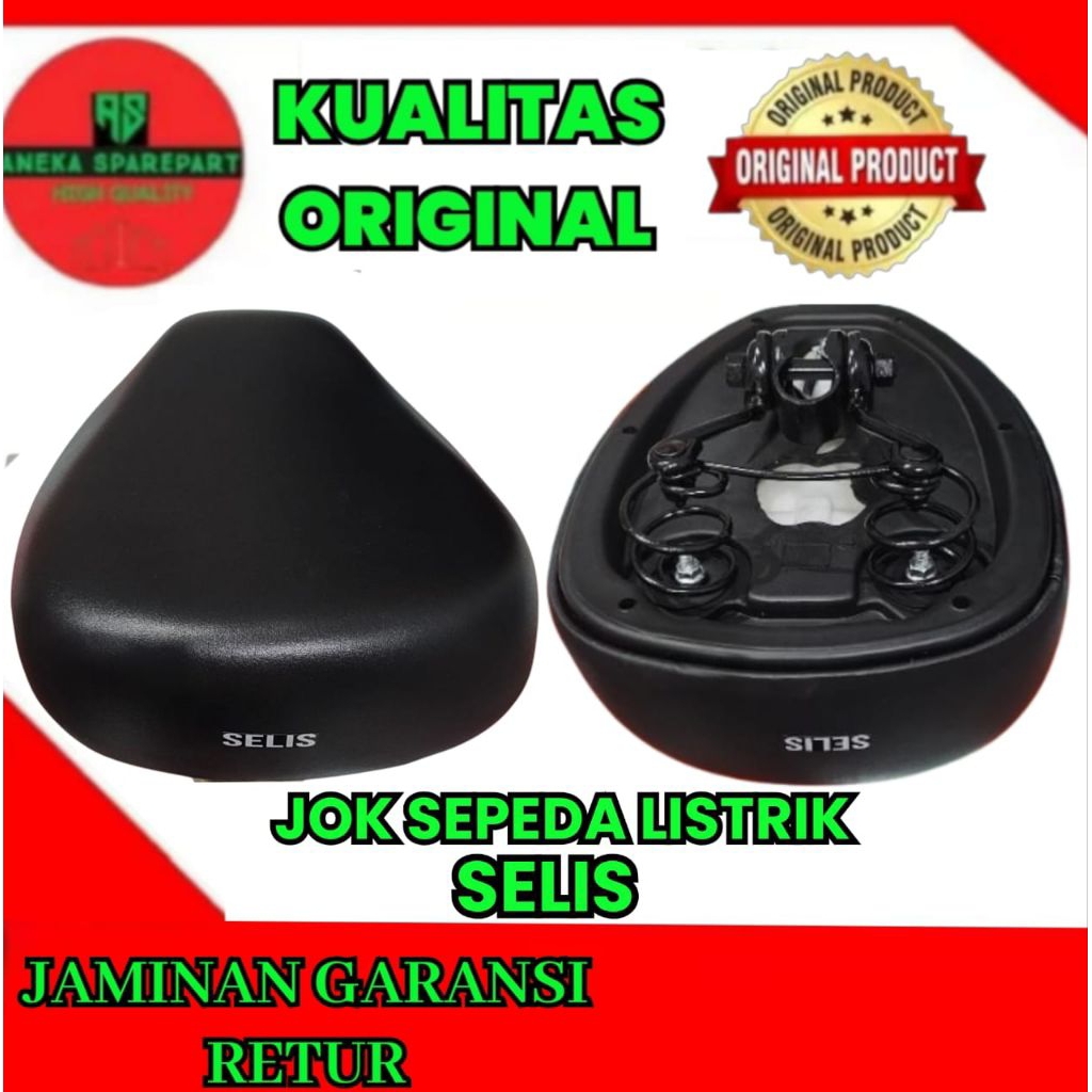 Jok sepeda listrik selis original
