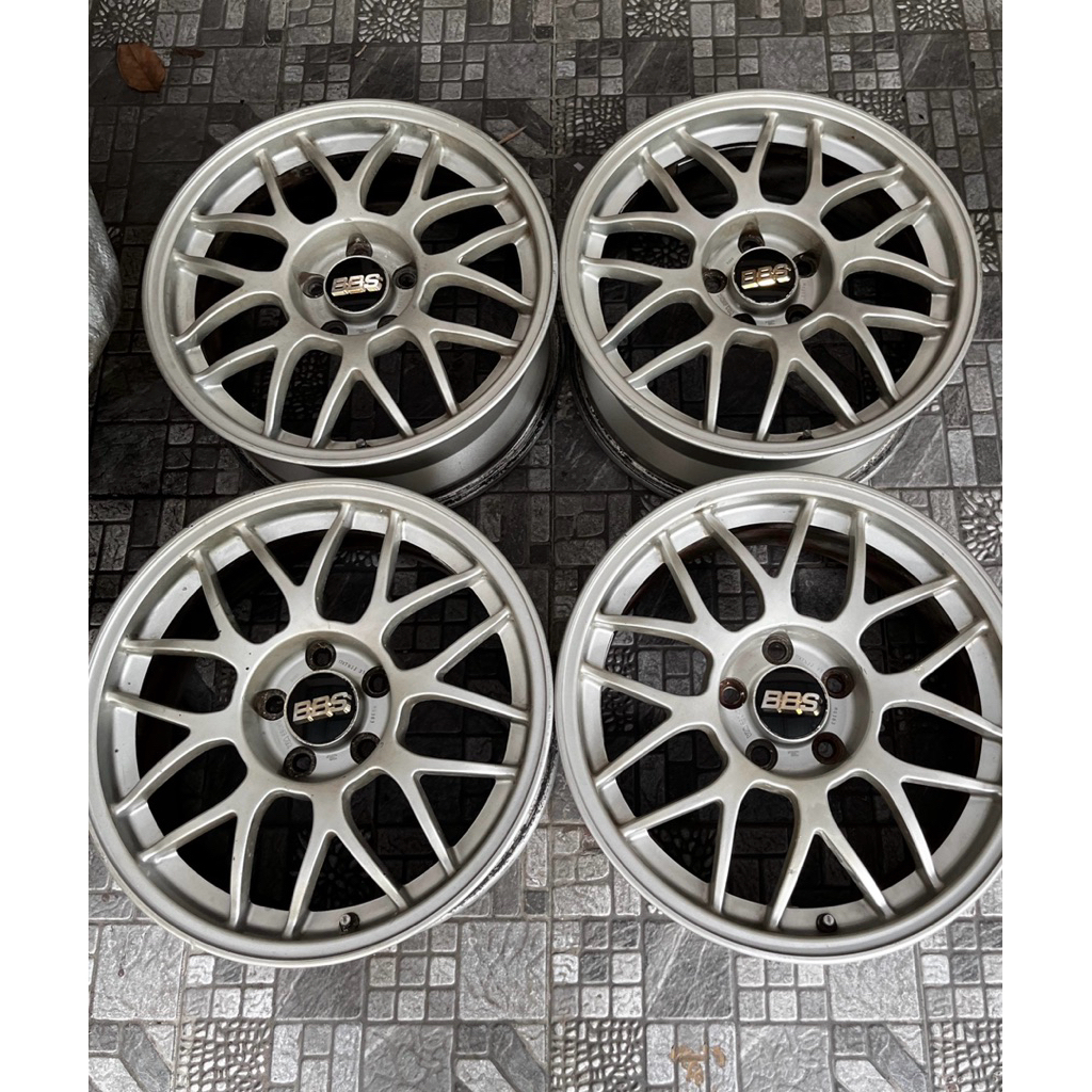 Velg Original BBS RG373 R17. Made in Japan. Original Condition. Lebar 7.5. Et 38. Pcd 5x114