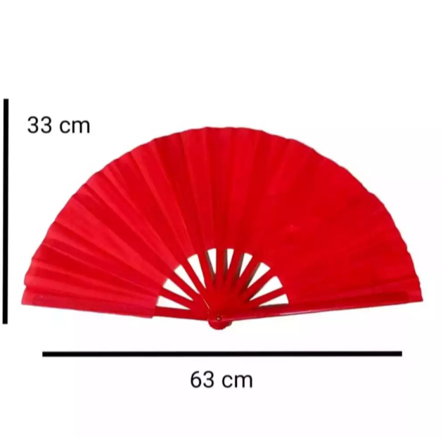 Kipas Nari Warna - Warni / Kipas Tari Betawi / Kipas Tari Besar / Kipas Tangan