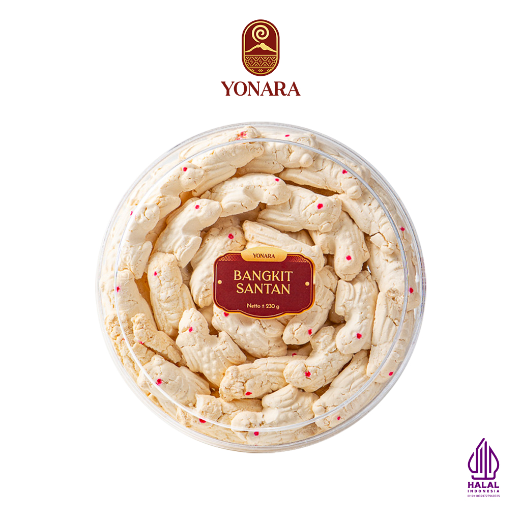 Bangkit Santan Premium Yonara | Kue Kering Homemade Fresh Tanpa Pengawet | Rasa Premium