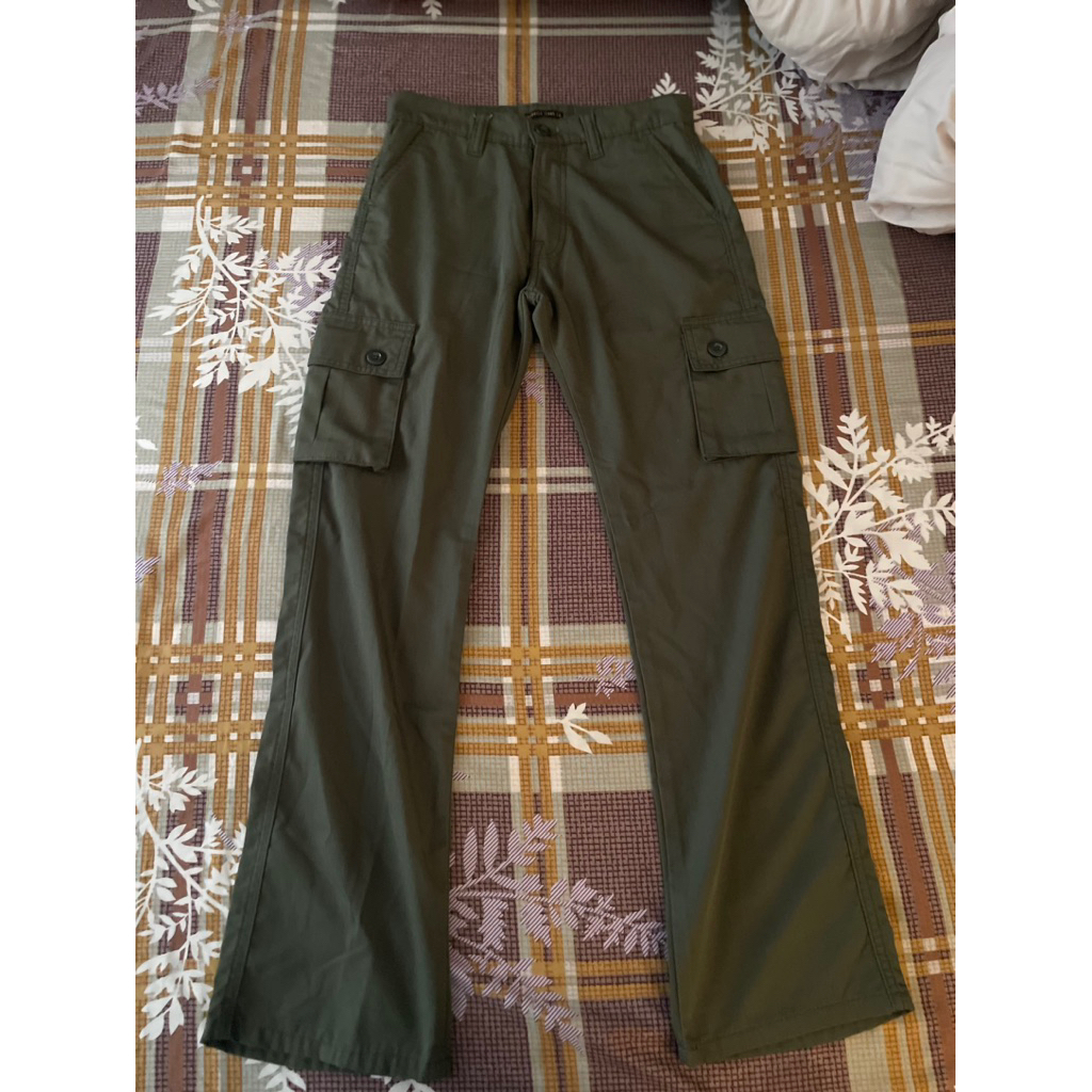 Bobbies jeans co-cargo pants-olive green