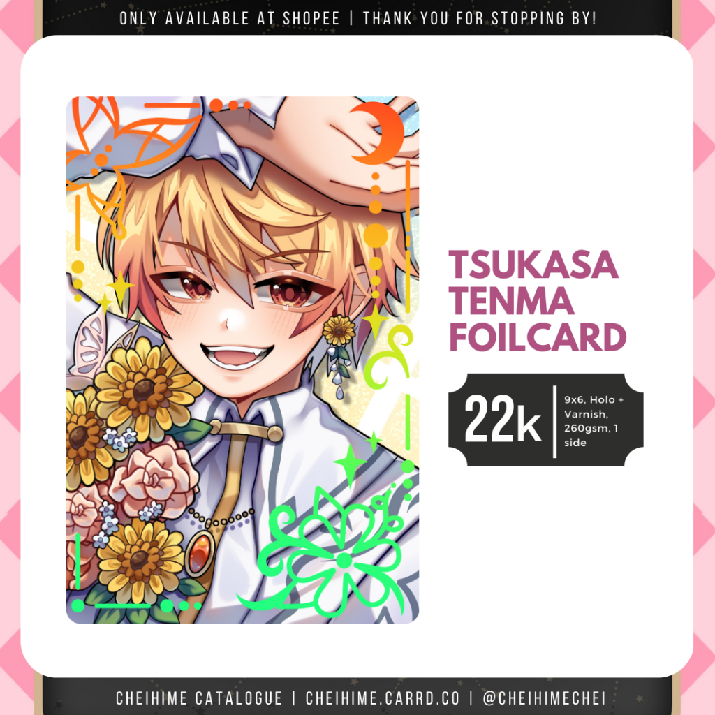 Project Sekai - Tsukasa Tenma Foilcard