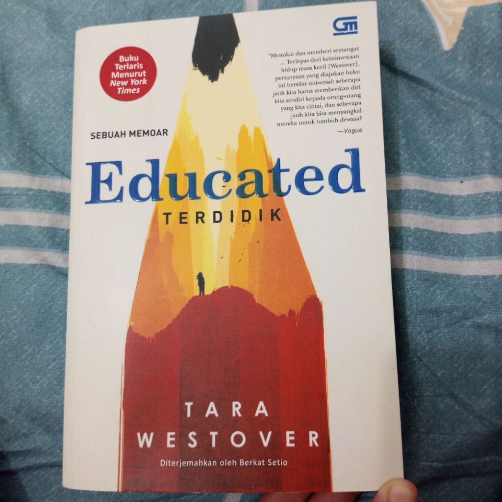 (ORI) Educated Tara Westover Preloved Bahasa Indonesia