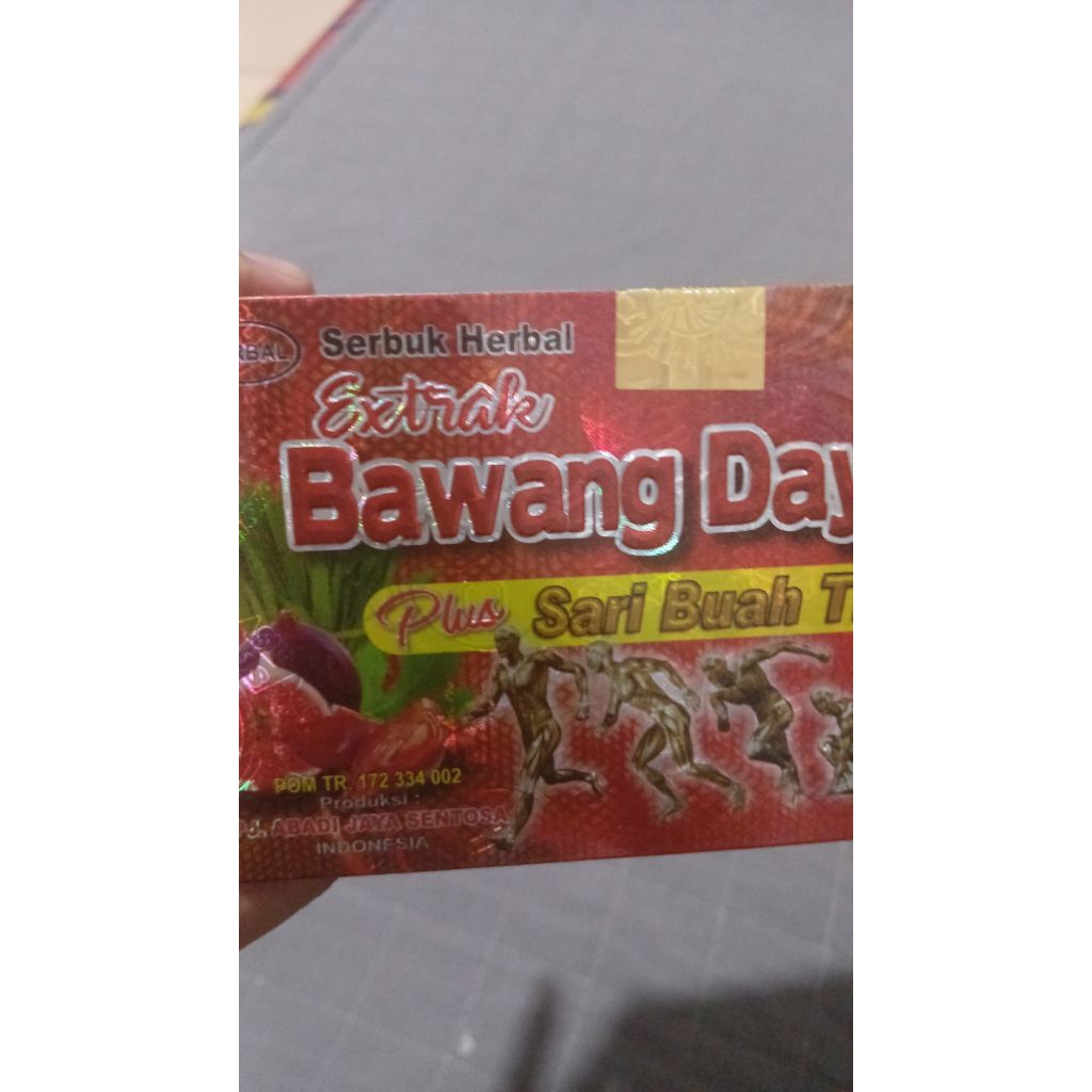 Sari buah tin herbal bawang dayak isi30 set