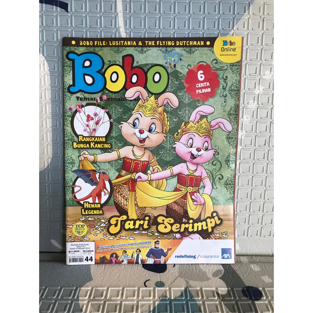 Majalah anak Bobo no.44/2014