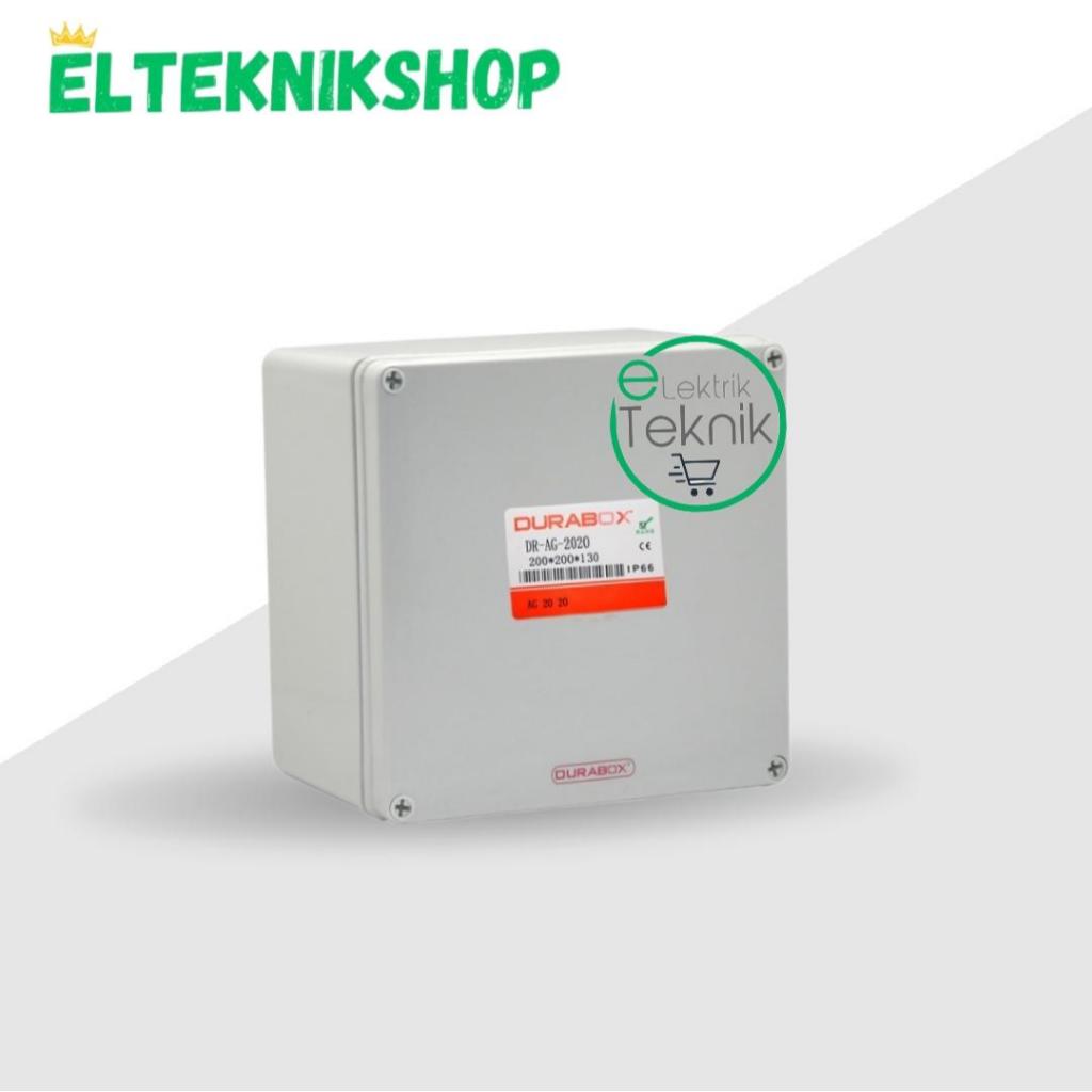 Box Panel Plastik 200 x 200 x 130 mm Durabox Junction