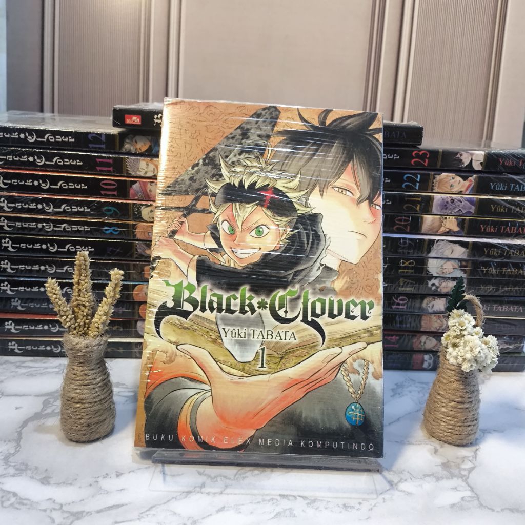 Komik Black Clover 1 - 24 Set Segel (Cek deskripsi)
