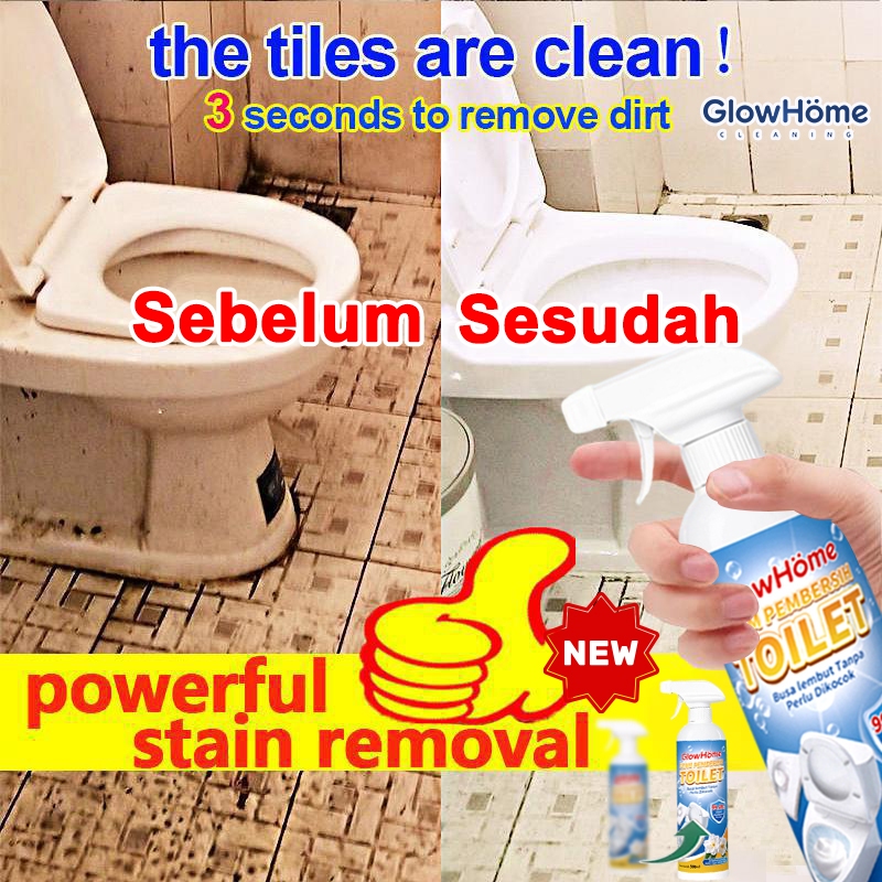 Glowhome | So Easy Foam Pembersih Toilet 500ML Tanpa Disikat Aman -pembersih penghilang kerak toilet