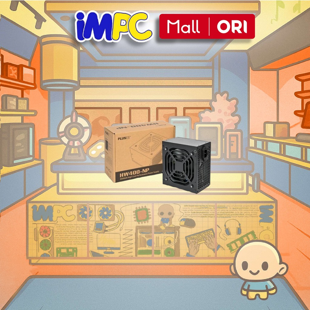 PCCOOLER PSU HW400 NP400W | POWER SUPPLY NP400W