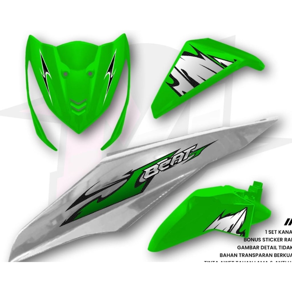 Striping beat fi 2013 transparan