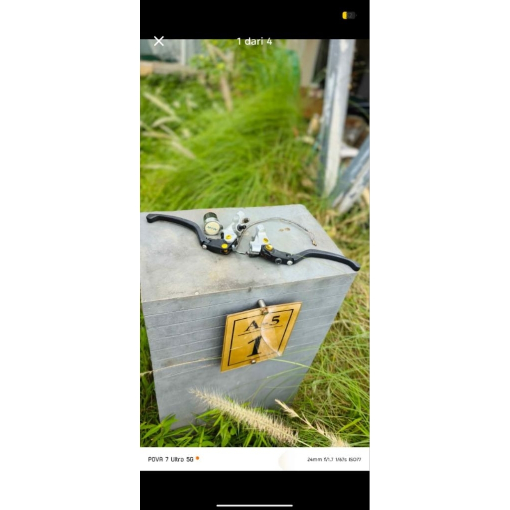 Master Rem Nissin Universal Kiri-Kanan Semua Motor (Second)