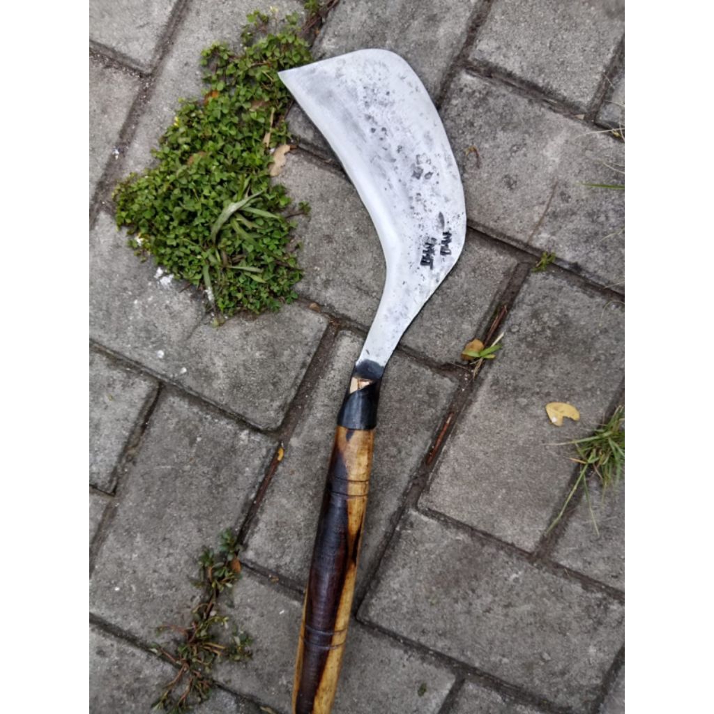 ARIT CONGKRANG BAJA ASLI PER MOBIL SUPER TAJAM | Sabit Pisau Rumput Lebar Babat Ranting Pembersih La