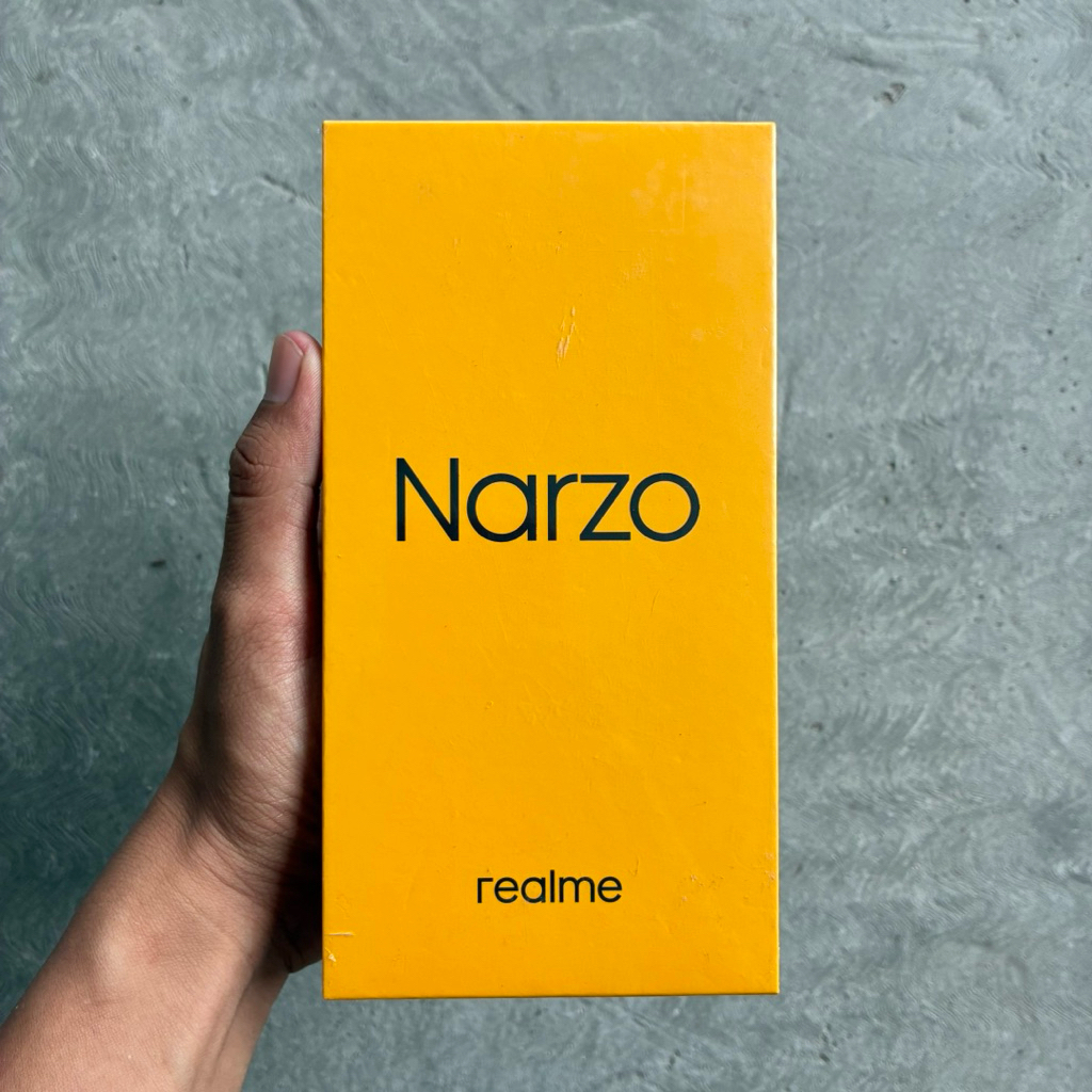 HP BARU REALME NARZO 4/128 4GB 128GB ORIGINAL GARANSI RESMI