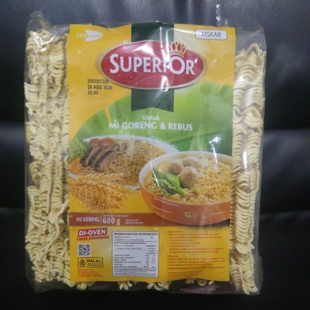 Mie Kering Superior 600 gram