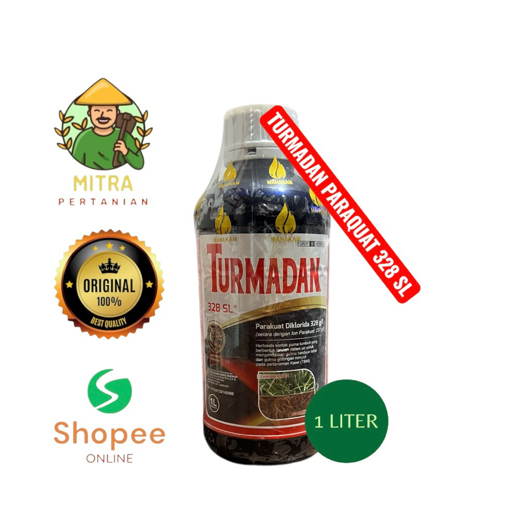 Herbisida Turmadan 1 Liter Paraquat 328 SL