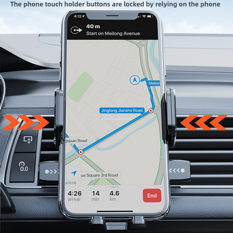 Phone Holder Dashboard Kaca Mobil 360° Rotation Flexible Strong Suction Cup Car Holder Universal Va3
