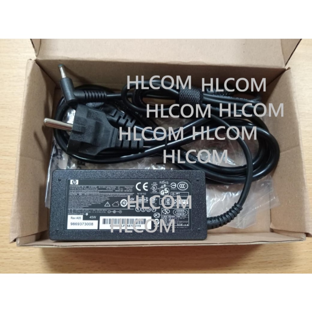 ORIGINAL Charger Laptop For HP 14s-fq0011AU 14s-fq0012AU 14s-fq2002AU 45W SERIES