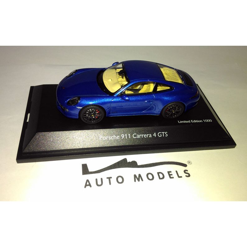 Schuco Porsche 911 Carrera 4 GTS Blue