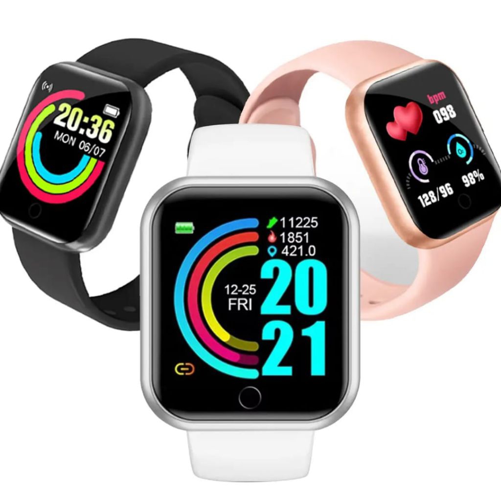 Smartwatch Wanita Pria Smartwatch Android IOS
