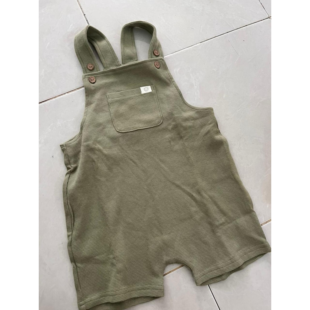 NEW Overall Baby H&M size 3 tahun - Hijau
