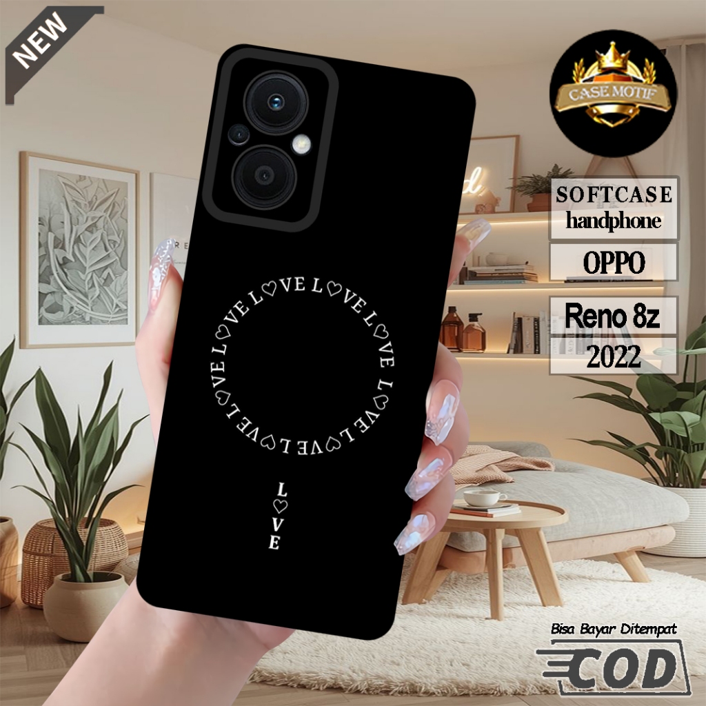 Case Hp OPPO RENO 8z Casing RENO 8z 5G Terbaru 2022 Aksesoris Softcase Casing Silikon Case Hp