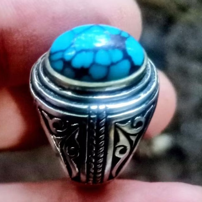 Batu Akik Pirus Mesir. Turquoise.