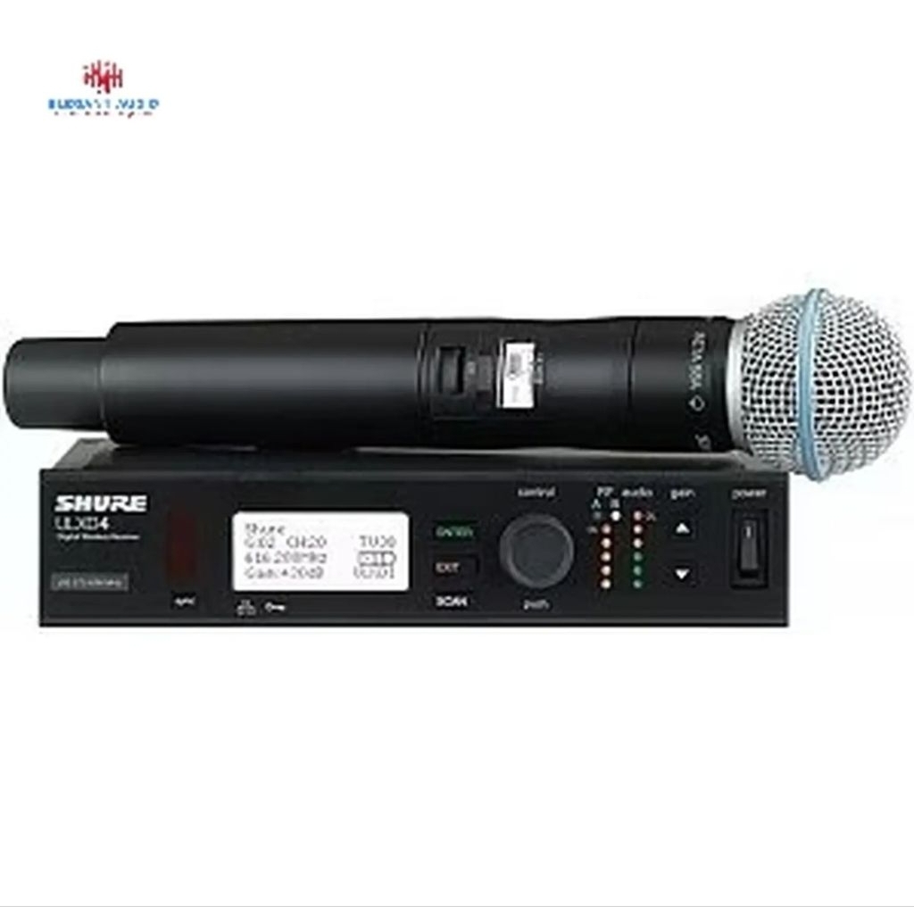 SHURE ULXD24/Beta58A | SHURE ULXD 24/Beta 58A | SHURE ULXD24 / Beta58A Handheld Wireless Microphone 