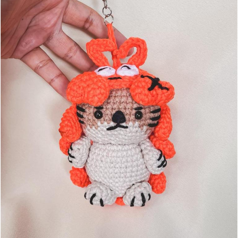 GMMTV Nong Nooong Doll Handmade Keychain [unravelstitcch]