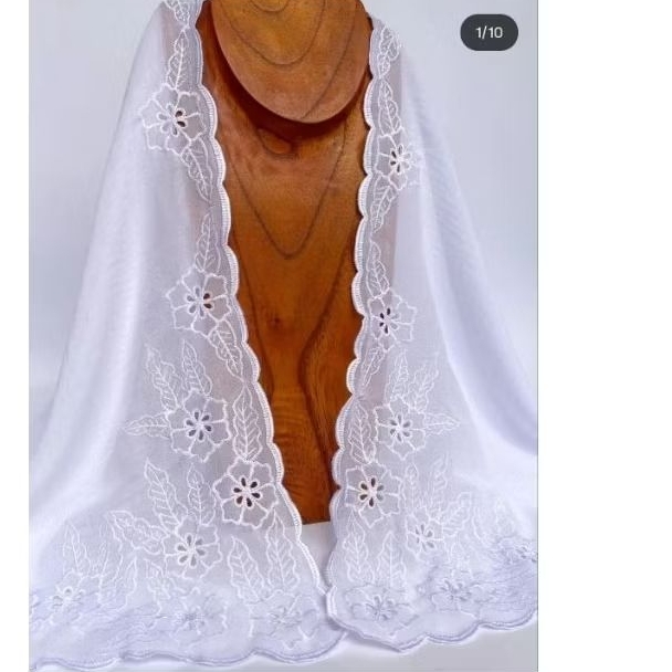 kain kebaya bordir terbaru motif pucuk // kain kebaya bordir premium // kain kebaya bordir manual