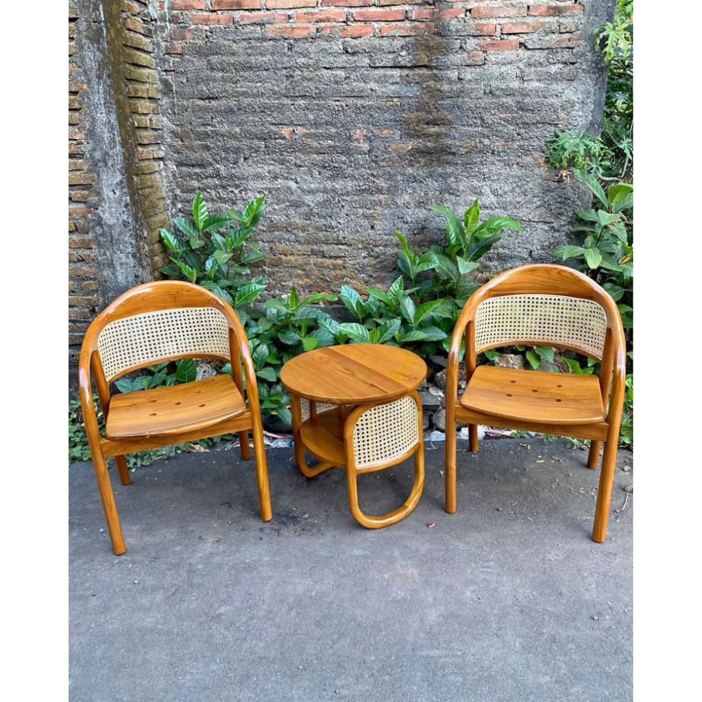 kursi teras kursi teras kayu kursi teras rotan alami kursi teras outdoor kursi teras Jepara