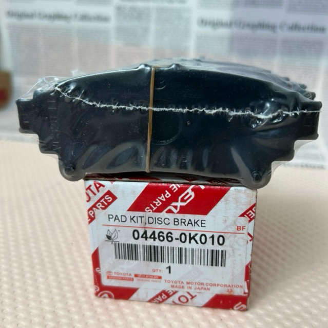 1 SET BRAKE PAD REAR FORTUNER/INOVA 04466-0K010 REAR • KAMPAS REM MOBIL 1 SET