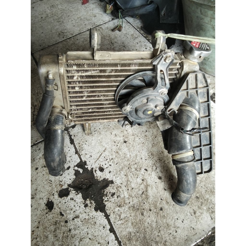 radiator set kipas radiator Jupiter MX 135 old original