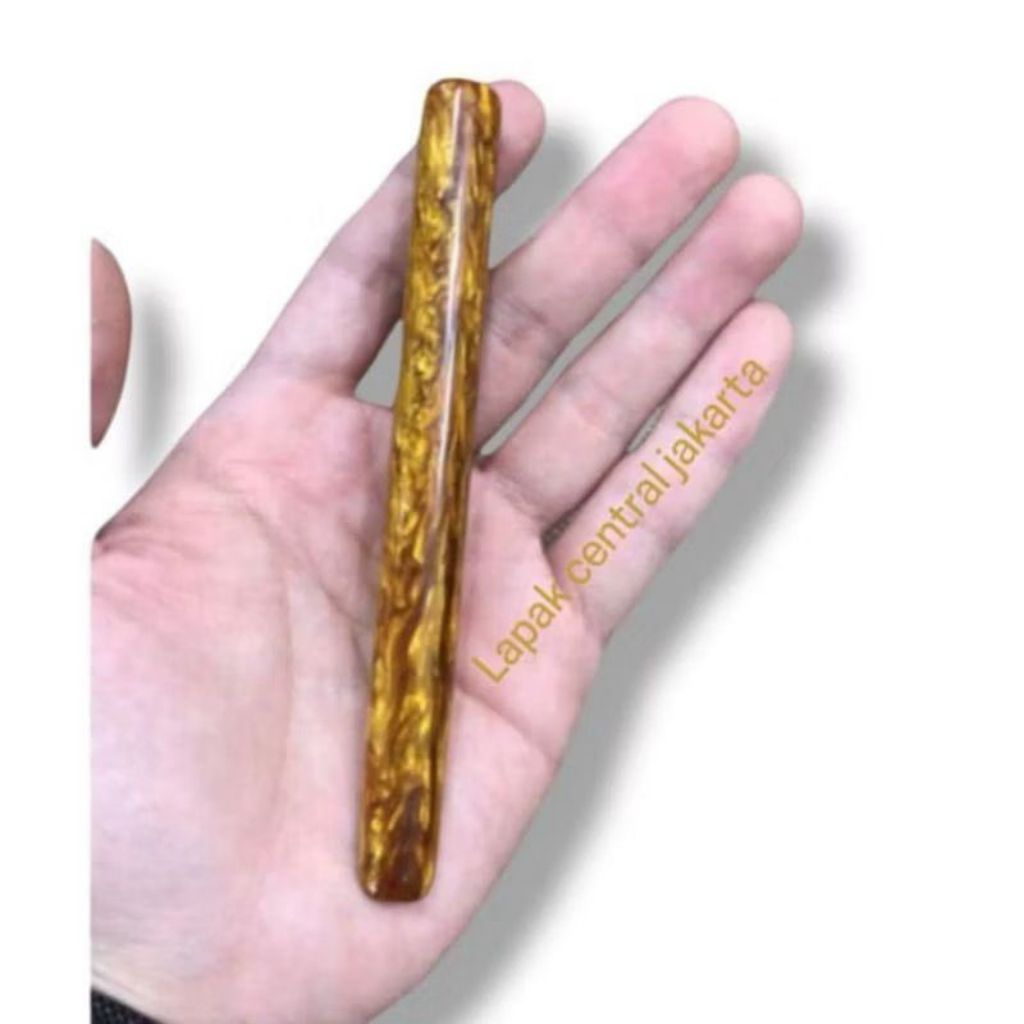 Termurah Pipa Rokok Tali Arus Akar Bahar Emas 100% Asli Tembus Cahaya