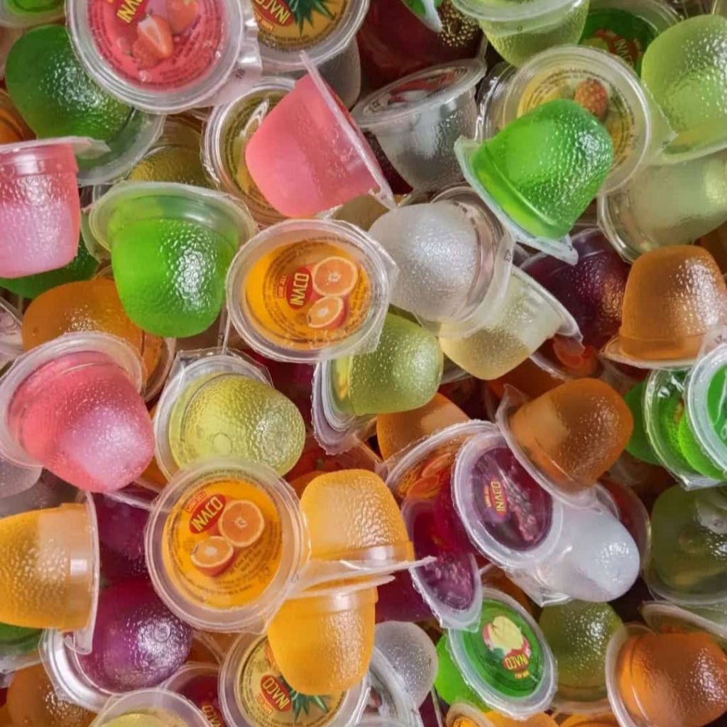 (250gr) INACO JELLY CURAH RASA BUAH BUAHAN Puding