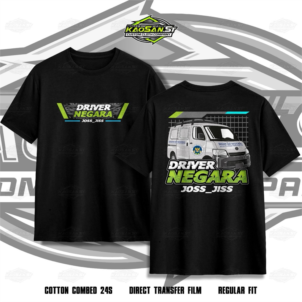 Kaos Sppg Driver Negara Kaos Distro Unisex Kaos Viral