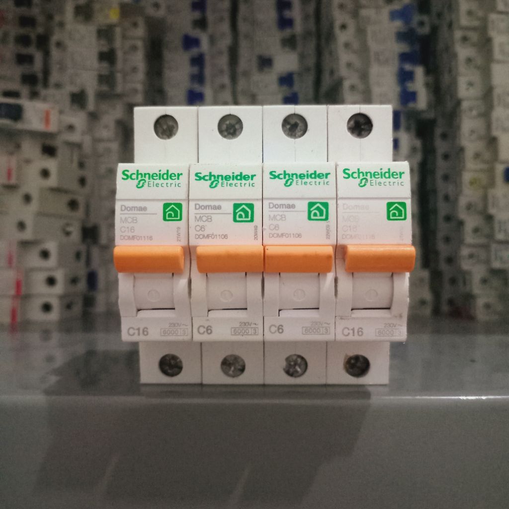 MCB DOMAY 1P 2A 4A 6A 10A 16A 20 SEKEN