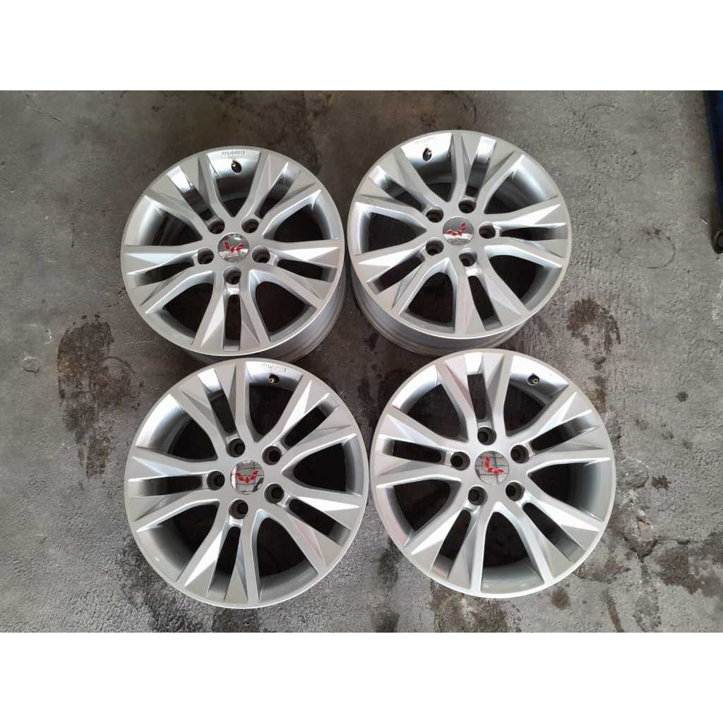 PELEK SEKEN OEM COPOTAN WULING RING 16 BAUT 5X114 SILVER ORIGINAL GRATIS ONGKIR