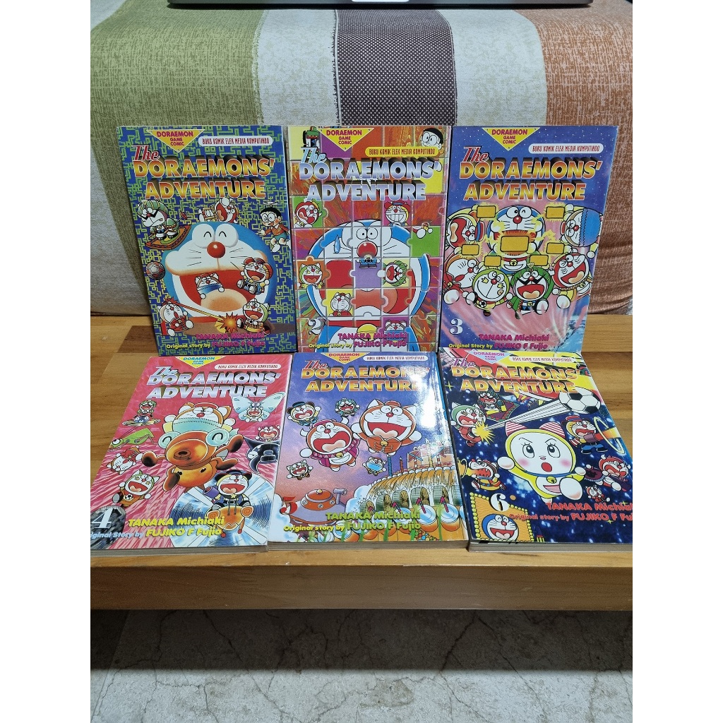 Komik Doraemon The Doraemons Adventure no 1-6 Kolpri Lengkap Set Tamat End