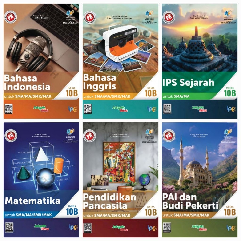 BUKU PR/LKS ASESMEN INTERAKTIF INTAN PARIWARA SMA/SMK KELAS 10 KURIKULUM MERDEKA SEMESTER 2